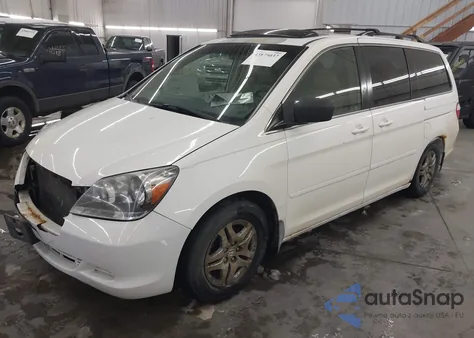 2005 Honda Odyssey Ex-L z USA, uszkodzony, nr VIN 5FNRL38675B425393